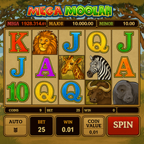 Sportuna - Mega Moolah Jackpot Slot - Microgaming Casino