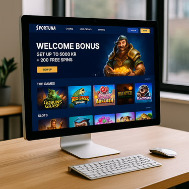 Sportuna - Desktop Design - Casino Interface